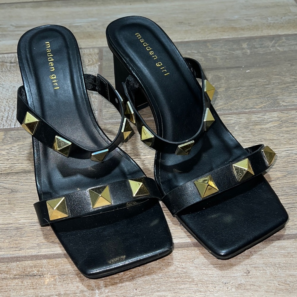Madden Girl stud heels